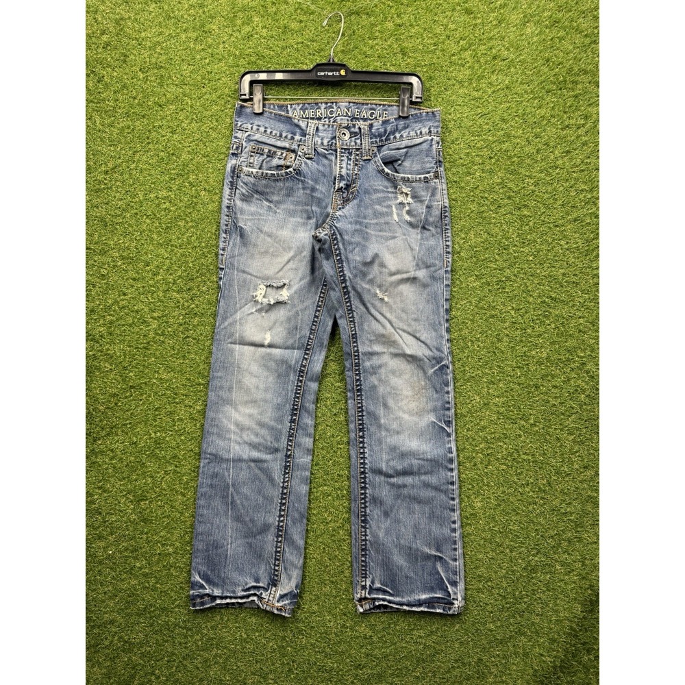American Eagle Jeans Mens 28x30 Low Rise Original Straight Leg Casual Workwear